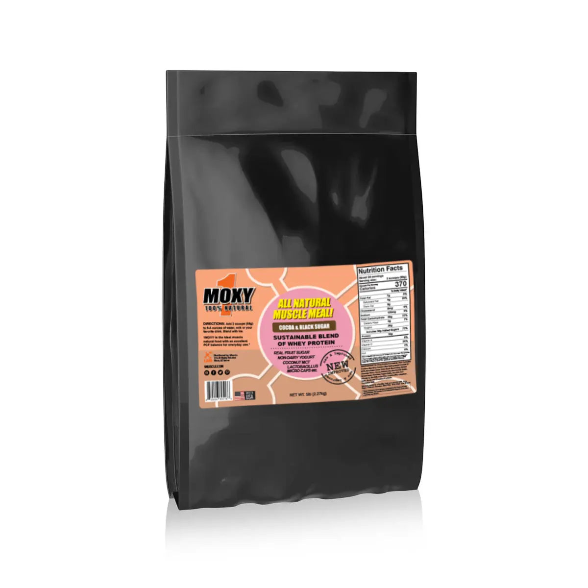 1モクシー／1MOXY COCOA & BLACK SUGAR [ALL NATURAL] 2.27KG LAN